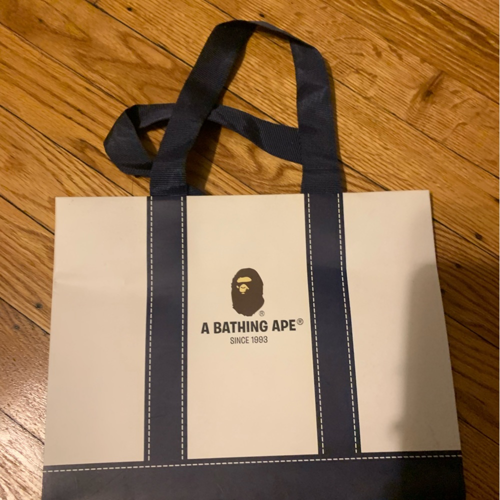 A Bathing Ape small shopping bag